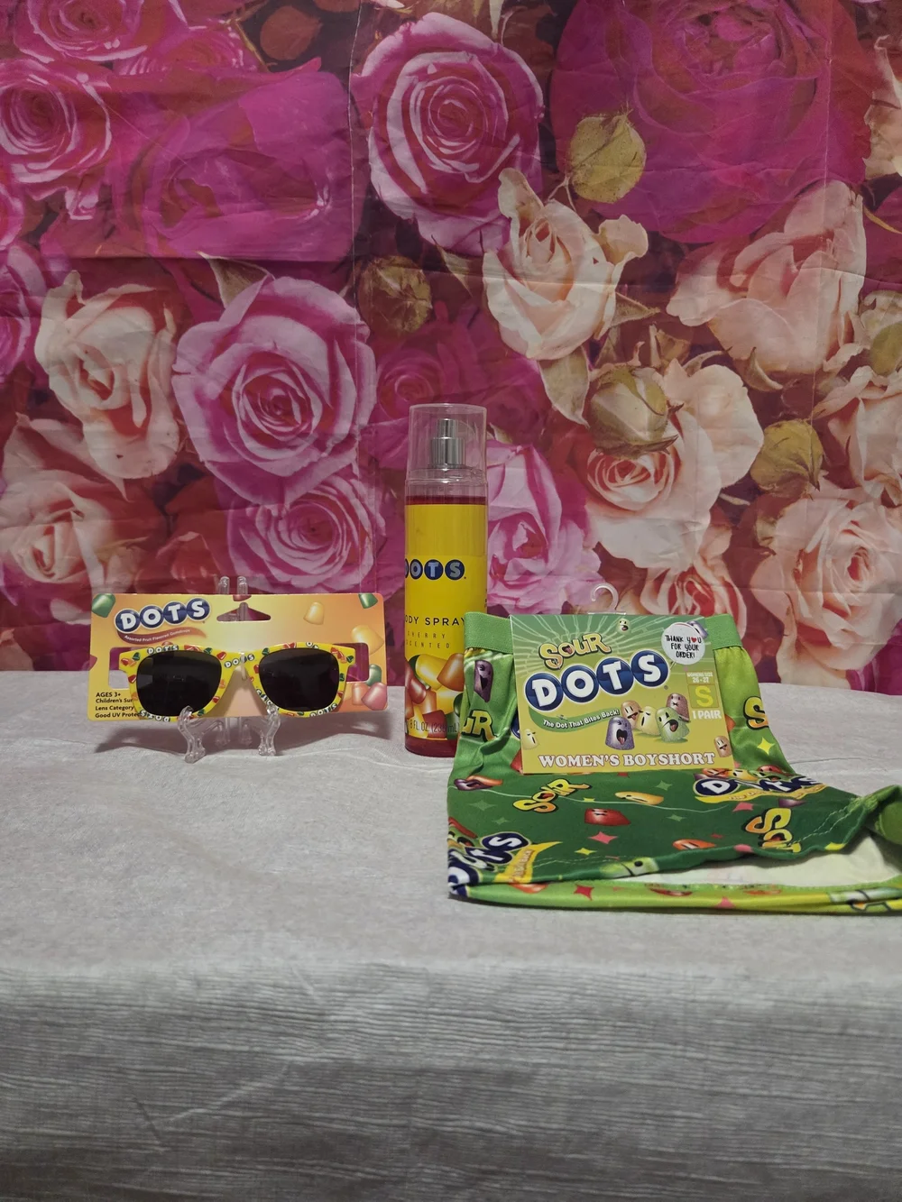 DOTS Kids Sunglasses - Yellow Frame